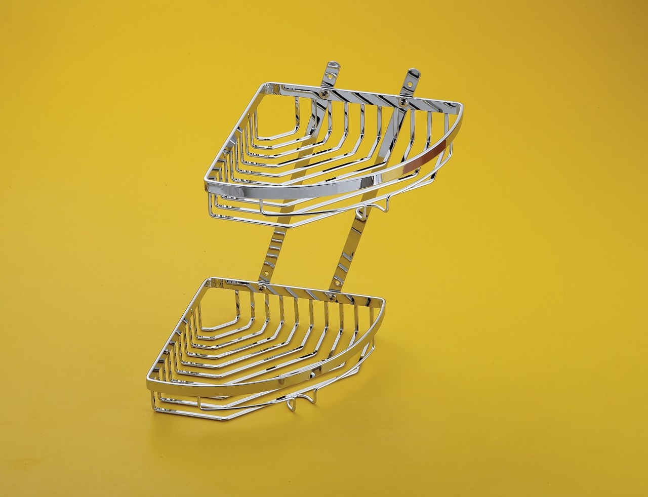 K26072 單扁鐵 雙層 轉角架